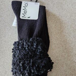 MeMoi   Cherub Ribbed Socks With Fancy Cuff / NWT